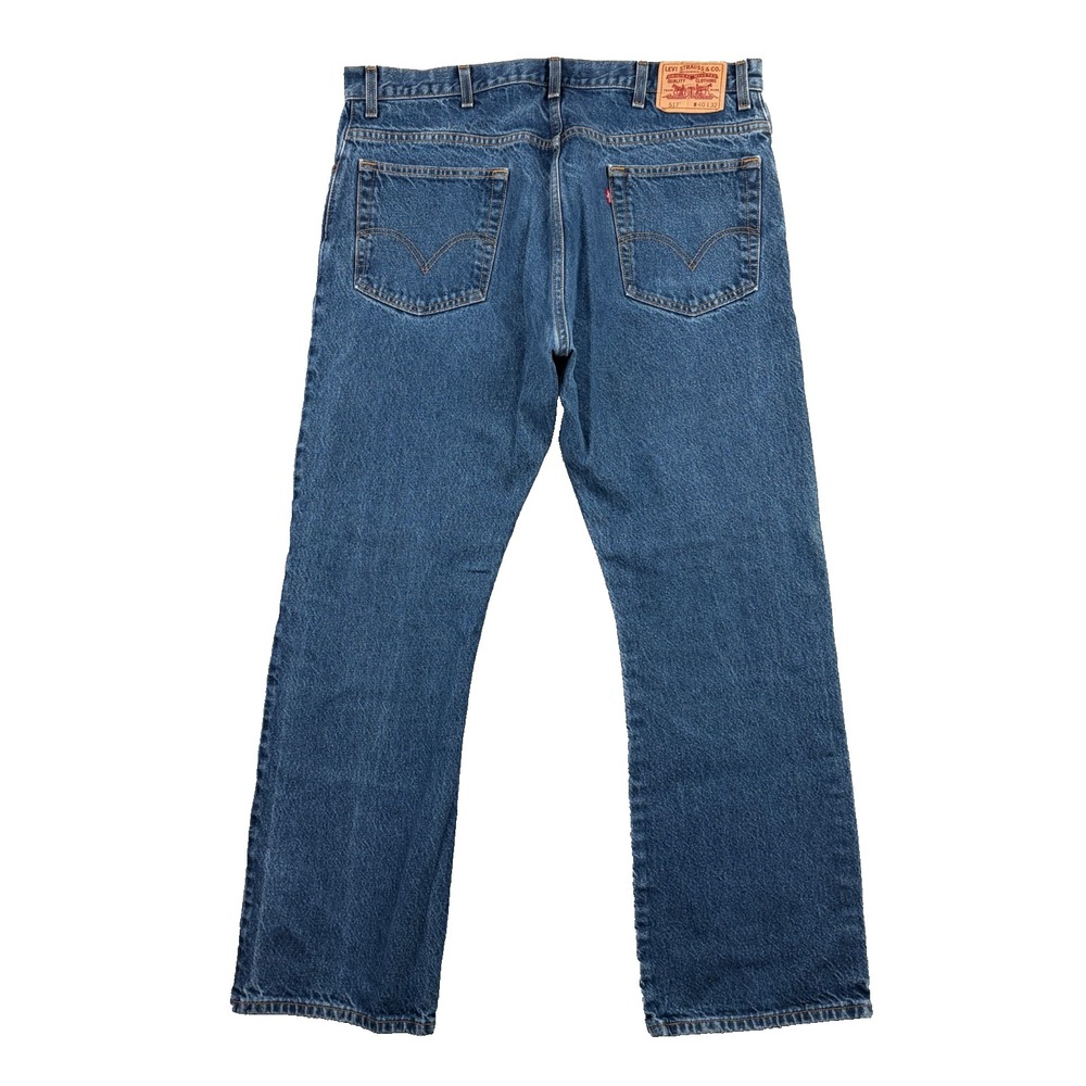 Vintage Levi's Jeans Mens 40x32 Blue 517 Bootcut Western Cowboy High Rise Y2K